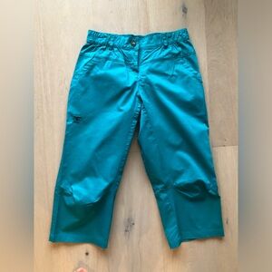 Decathlon Simond Rock Climbing Capris Women Vibrant Blue